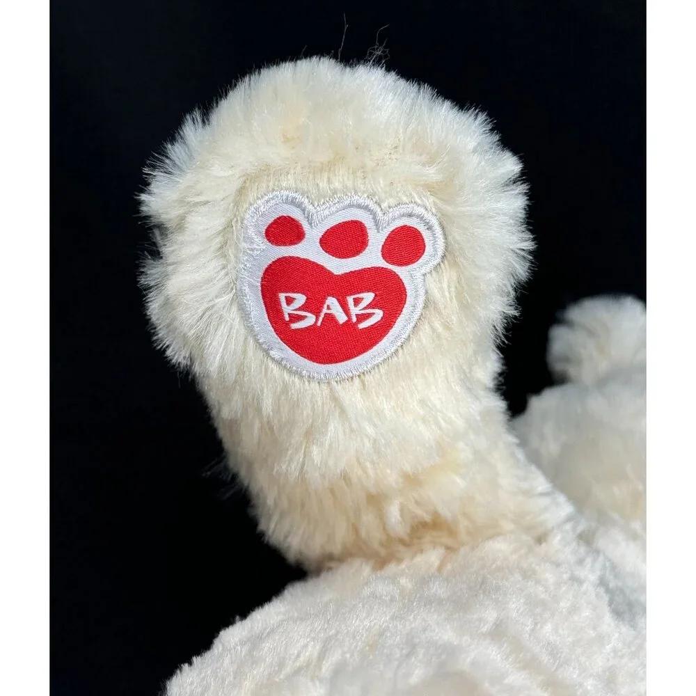 Build A Bear Workshop Lil Buttercream Cub Teddy Bear Plush Soft Cuddly Off-White